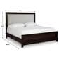 Ashley Neymorton King Panel Bed in Dark Grayish Brown with LED Lights, , large