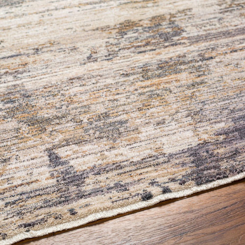 Surya Aida 2&#39;7&quot; x 4&#39;11&quot; Beige, Ivory, Gray, Charcoal, Medium Gray and Tan Area Rug, , large