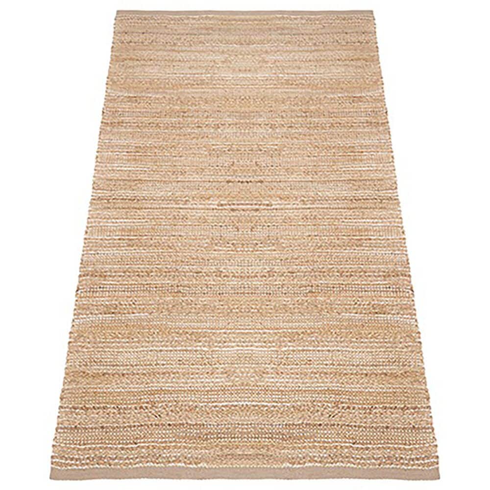 L&amp;R Resources Natural Fiber 7'9" x 9'9" Cream and Ivory Area Rug, , large