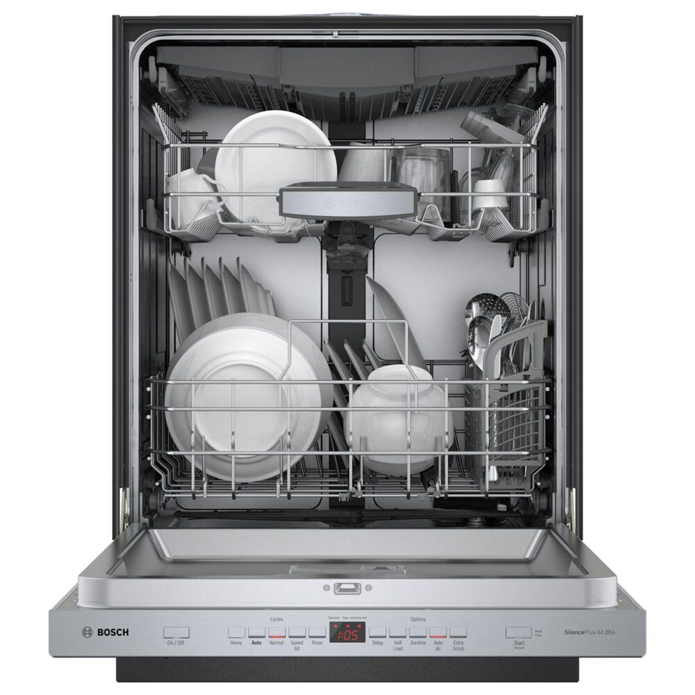 Bosch 500 Series 24'' Dishwasher in Stainless Steel | Nebraska Bosch 500 Series Dishwasher Stainless Steel