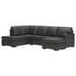 Ashley Lofton-Pike 2-Piece Stationary Right Facing Sectional with Chaise in Shadow, , large
