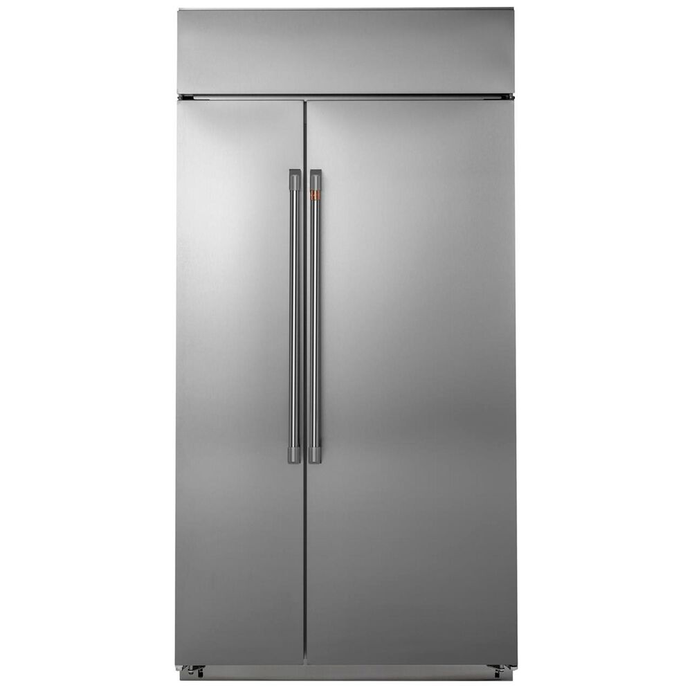 Cafe 48" Wide 29.6 Cu. Ft. Side-by-Side Built-In Refrigerator in Stainless Steel, , large