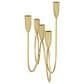 Maple and Jade Metal Decorative Candelabra in Polished Gold, , large