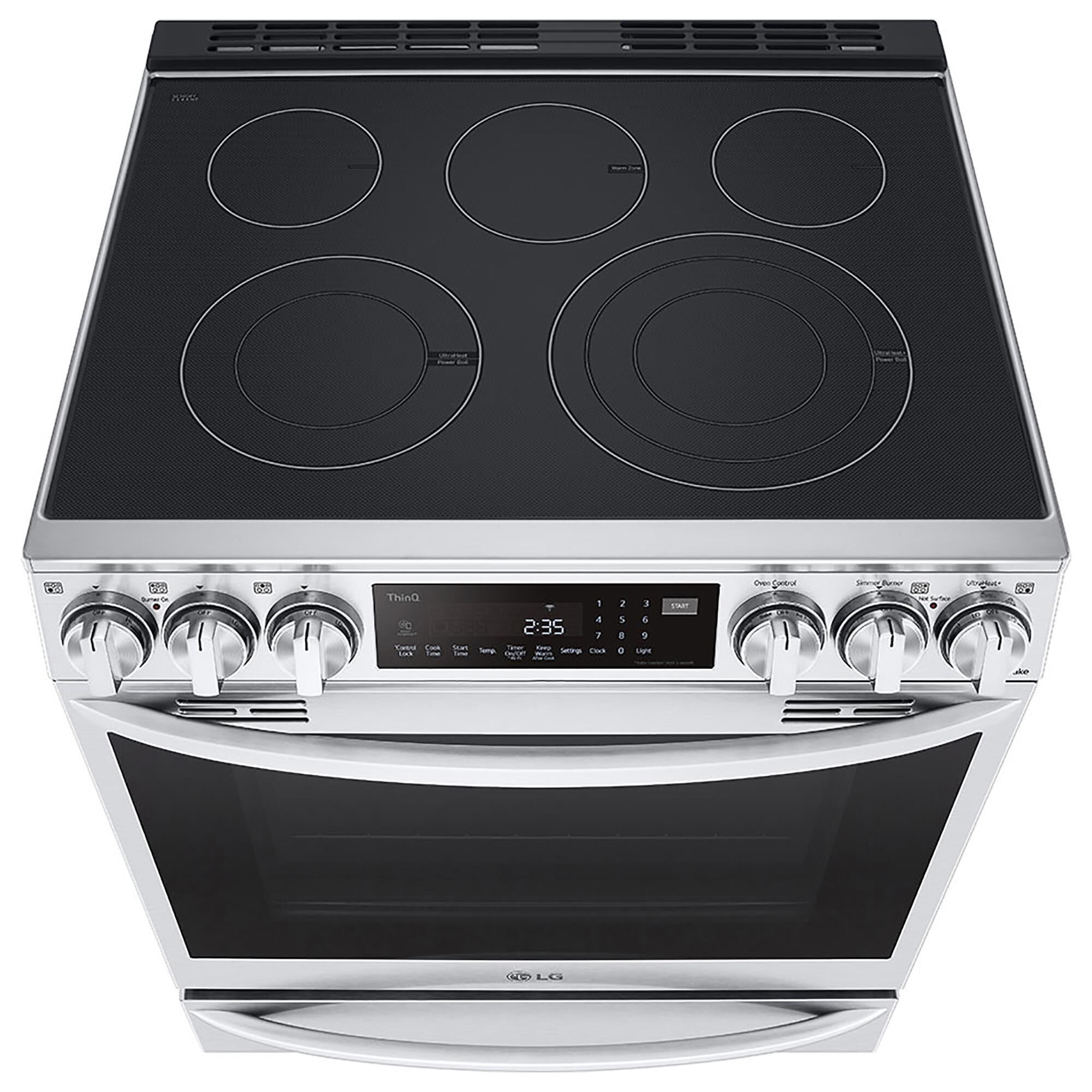lg stove electric 5 burner
