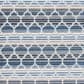 Safavieh Cabana CBN333M 3" Round Blue and Grey Indoor/Outdoor Area Performance Rug, , large