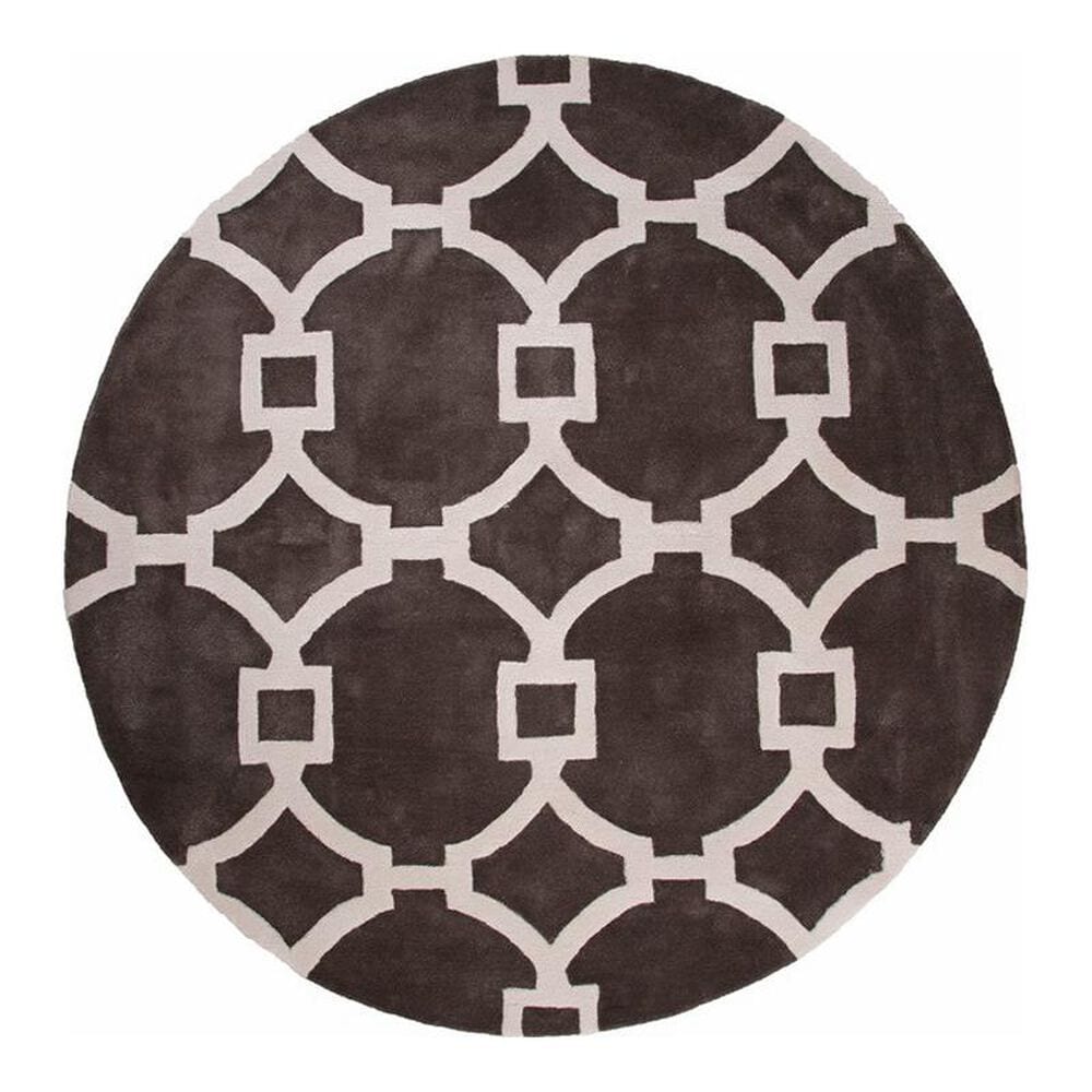 Jaipur City Regency CT03 8' Round Smoked Pearl Area Rug, , large