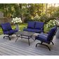 Global Note Collections Harvard 4-Piece Conversation Set in Blazer Blue, , large