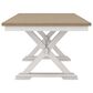 Ashley Purlaney Dining Table in Antique White and Natural - Table Only, , large