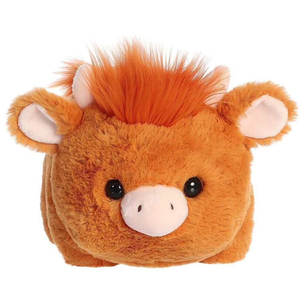 Aurora 10&quot; Hamish Highland Cow Stuffed Animal in Orange, , large