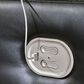 Ashley Warlin Power Reclining Loveseat with Console in Black, , large