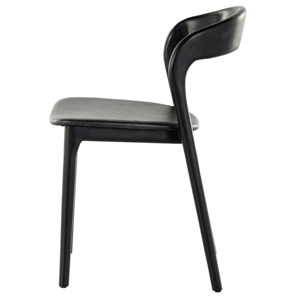 Four Hands Amare Side Chair in Sonoma Black, , large