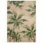 Loloi Botanical Clay and Green 2"5" x 3"11" Indoor/Outdoor Area Rug, , large