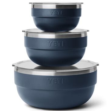 YETI Rambler 3-Piece Standard Insulated Bowl Set in Navy, , large