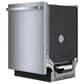 Bosch 300 Series 24"" Built-In Bar Handle Dishwasher with 8 Wash Cycles in Stainless Steel, , large