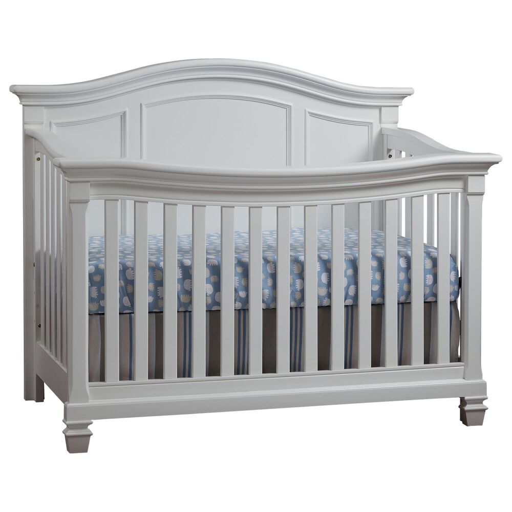 Baby Cache Glendale 4-In-1 Lifetime Convertible Crib in Pure White, , large