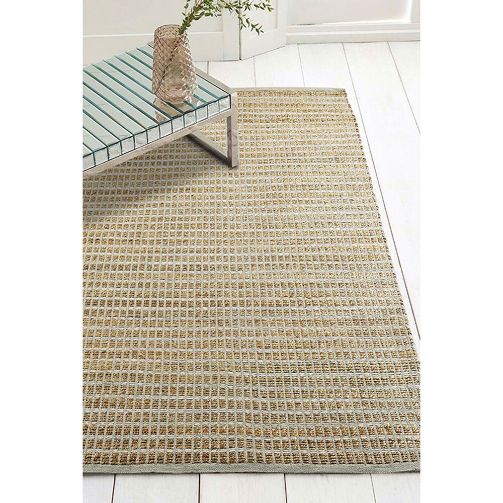 L&amp;R Resources Natural Fiber Geometric Gray 7'9" x 9'9" Area Rug, , large