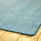 Kaleen Rugs Ziggy ZIG01-10 3" x 5" Denim and White Indoor/Outdoor Area Rug, , large