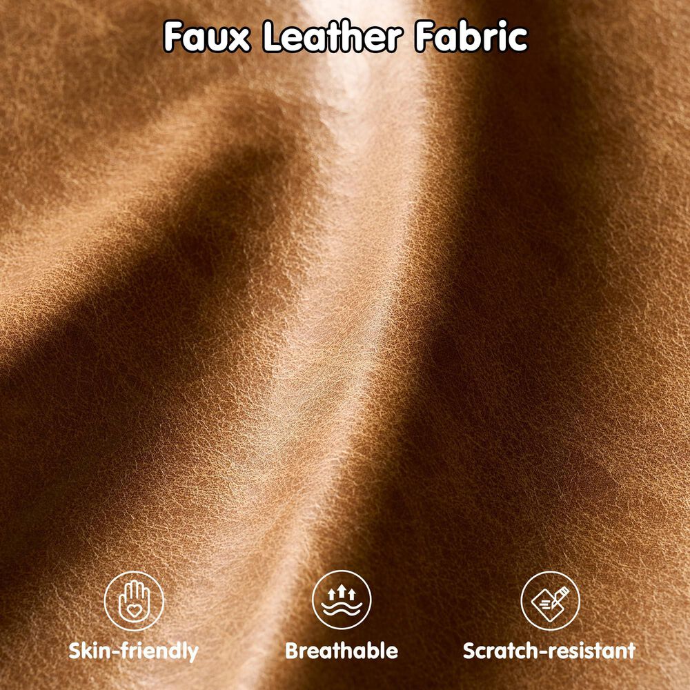 Noviland HOMLUX 2-Piece Mod Sectional with RAF Chaise in Brown, , large