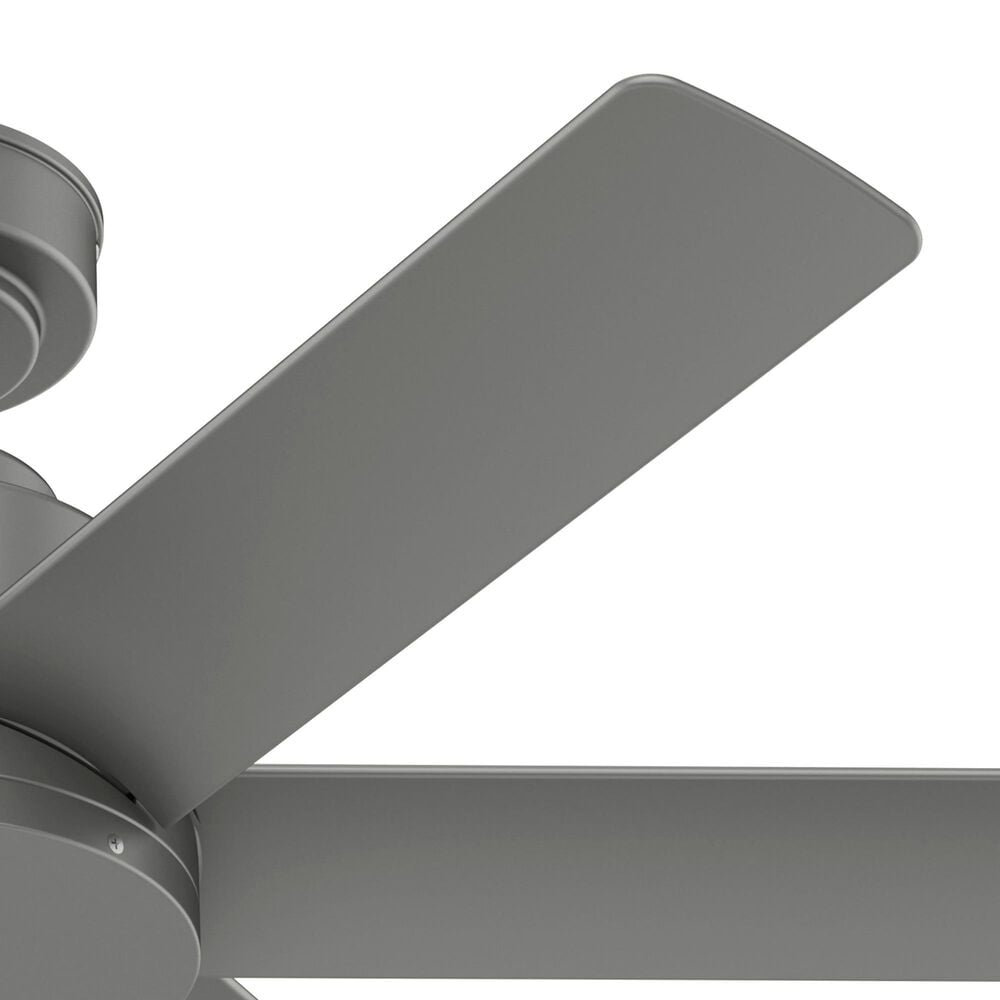 Hunter Kennicott 44&quot; Outdoor Ceiling Fan in Matte Silver, , large