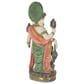 Maple and Jade Ganesh Decorative Sculpture in Satin Gold, Green, Blue and Red, , large