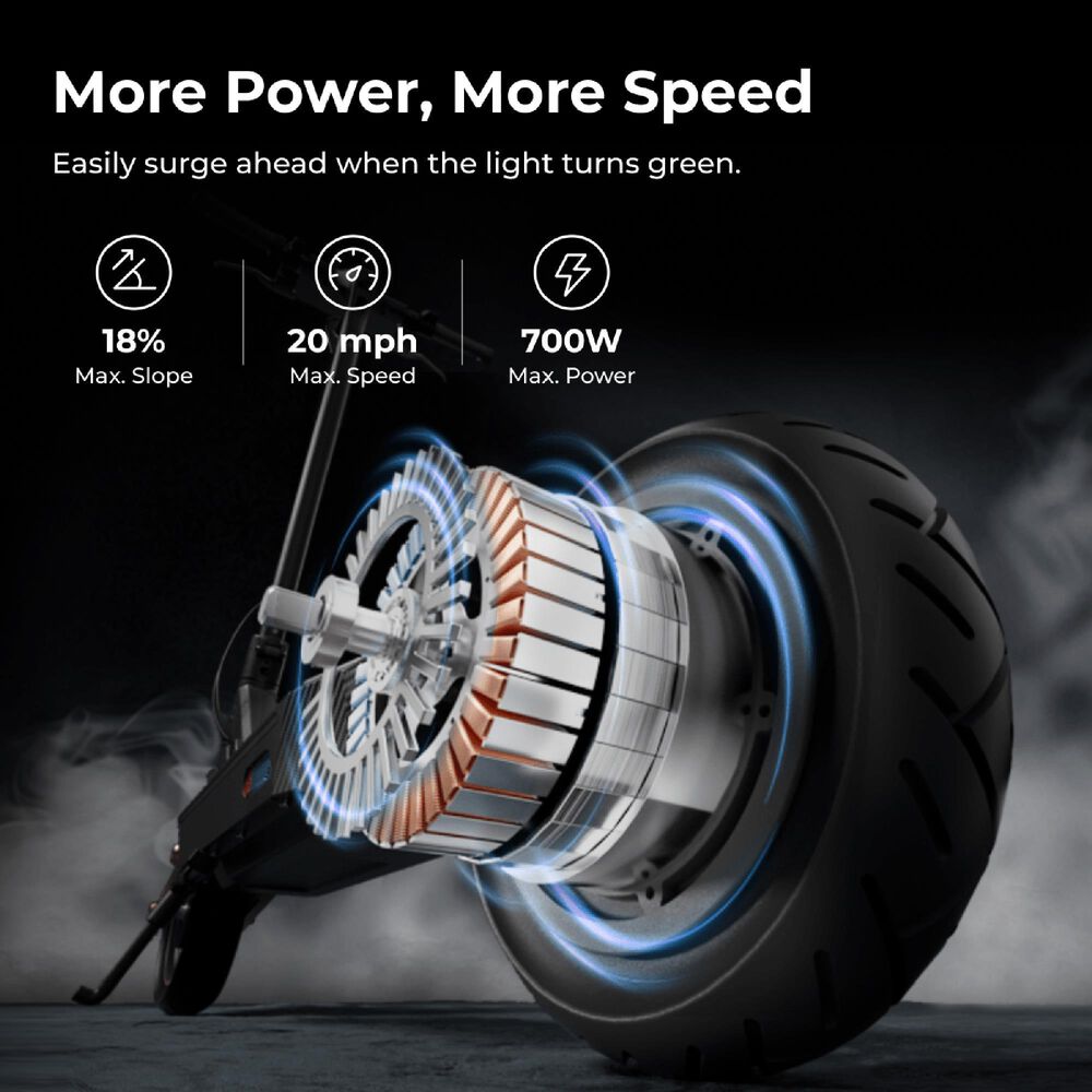 Navee GT3 Electric Scooter in Black, , large