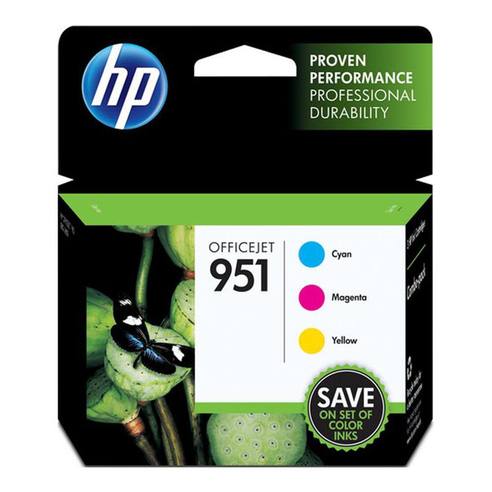 HP 951 Combo Pack Color Officejet Ink Cartridge, , large