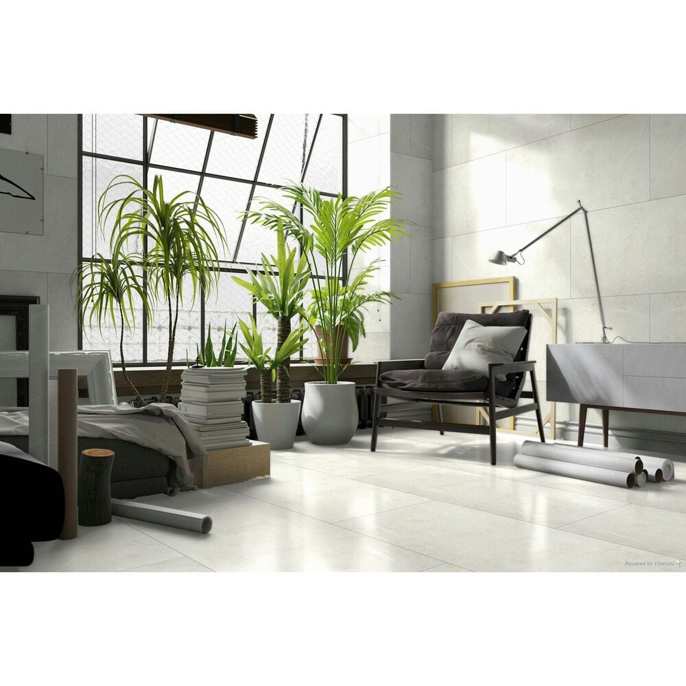 Emser Sterlina II Silver 24&quot; x 47&quot; Polished Porcelain Tile, , large