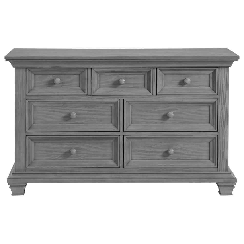 Oxford Baby Weston 7-Drawer Dresser Dusk Gray, , large