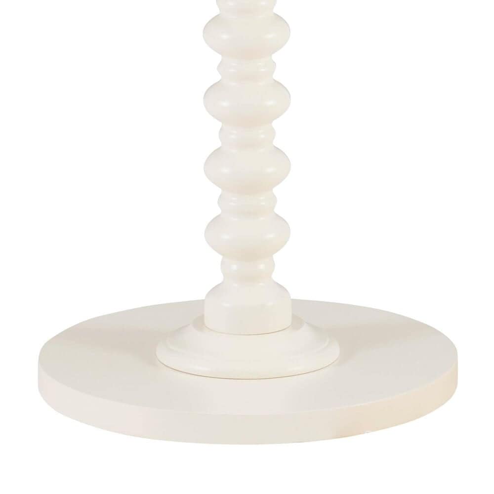 Linon Home Decor Spectrum Side Table in Off White, , large