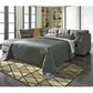 Signature Design by Ashley Maier 2-Piece Left Facing Full Sleeper Sectional in Charcoal, , large
