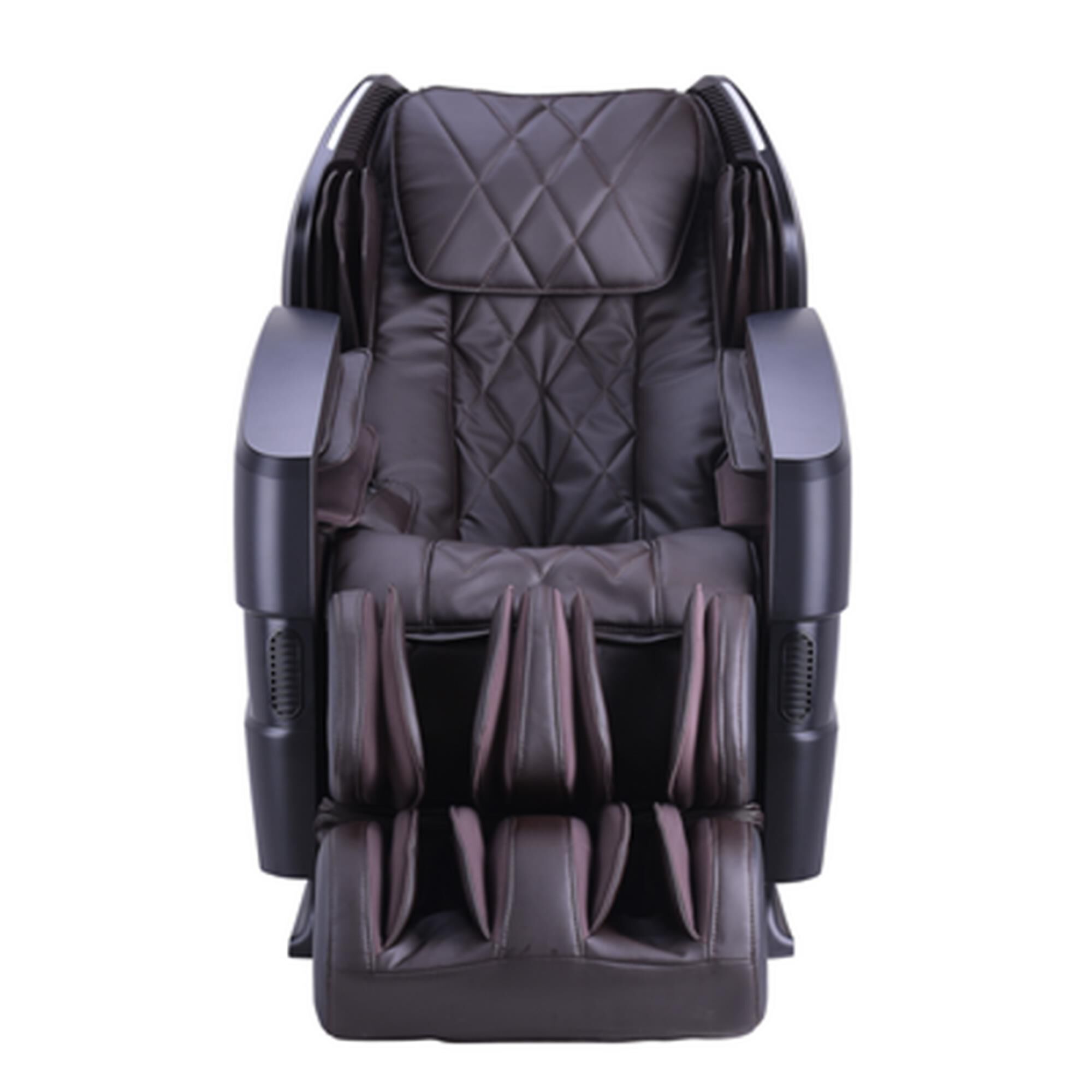 Cozzia Advanced L Track Massage Chair in Black and Brown NFM