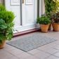 Dalyn Rug Company Hinton 1"8" x 2"6" Grey Indoor/Outdoor Area Rug, , large