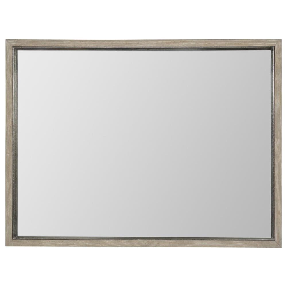 Bernhardt Solaria Mirror in Dune and Shiny Nickel, , large