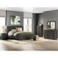 Ashley Shaehartin King Panel Platform Bed in Dark Brown, , large