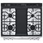 LG 6.3 Cu. Ft. Smart Gas Slide-In Range with ProBake Convection InstaView and Air Fry in PrintProof Stainless Steel, , large