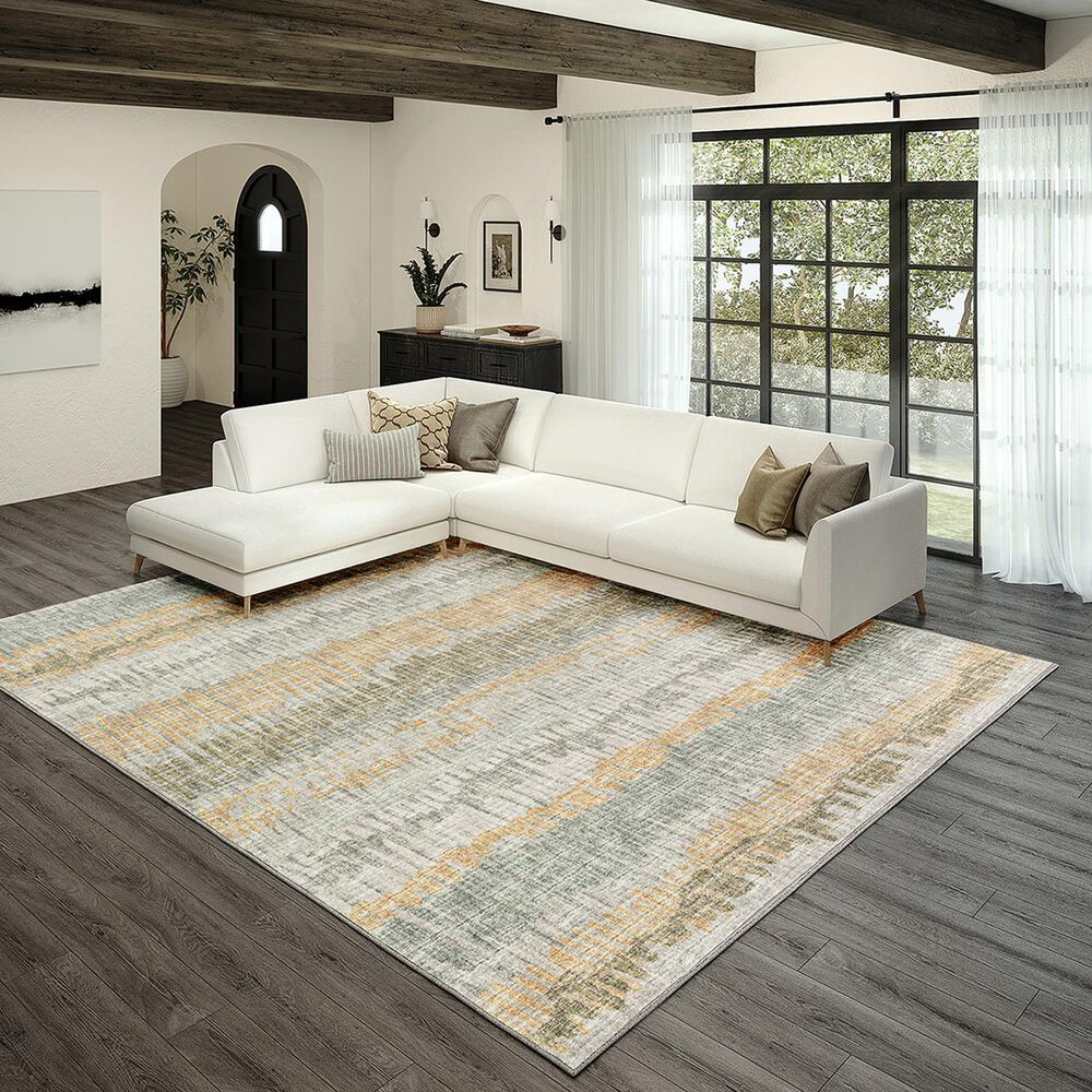 Dalyn Rug Company Winslow WL4KH 3&#39; x 5&#39; Khaki Indoor/Outdoor Area Rug, , large