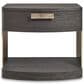 Bernhardt Geneve 1 Drawer Nightstand in Robor and Ferrum with AC Outlets and USB Ports, , large