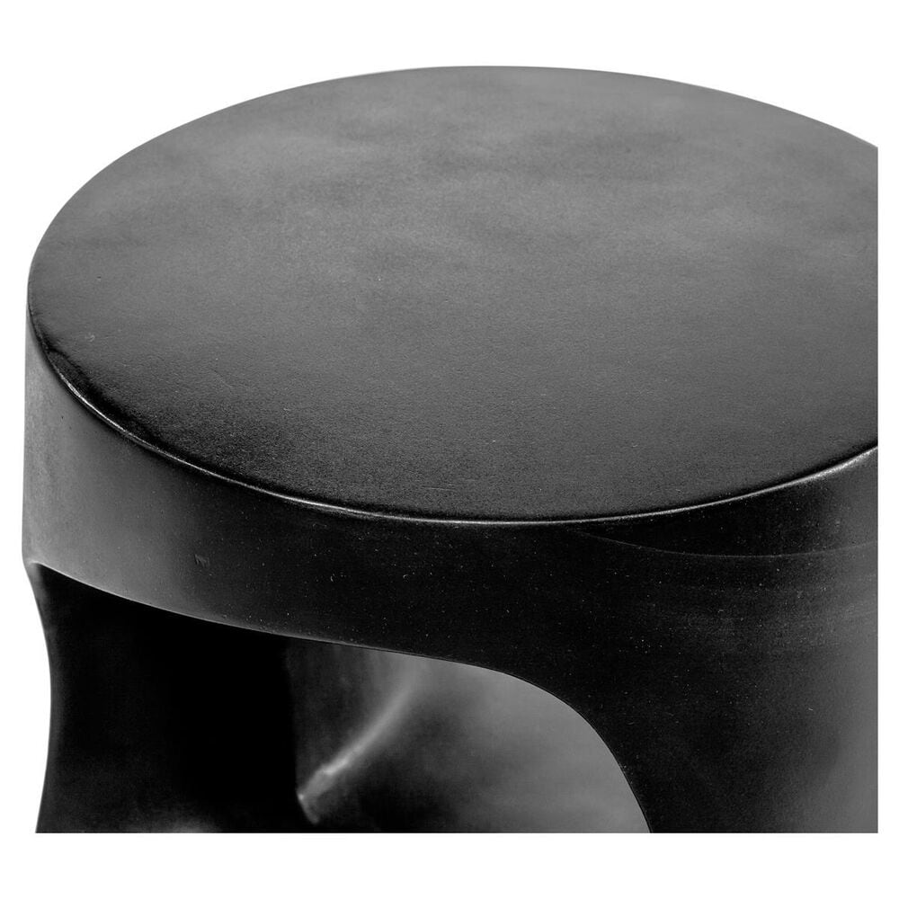 Moe&#39;s Home Collection Rothko Patio Stool in Black, , large