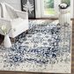 Safavieh Madison MAD603D-3 3" x 5" Cream/Navy Area Rug, , large
