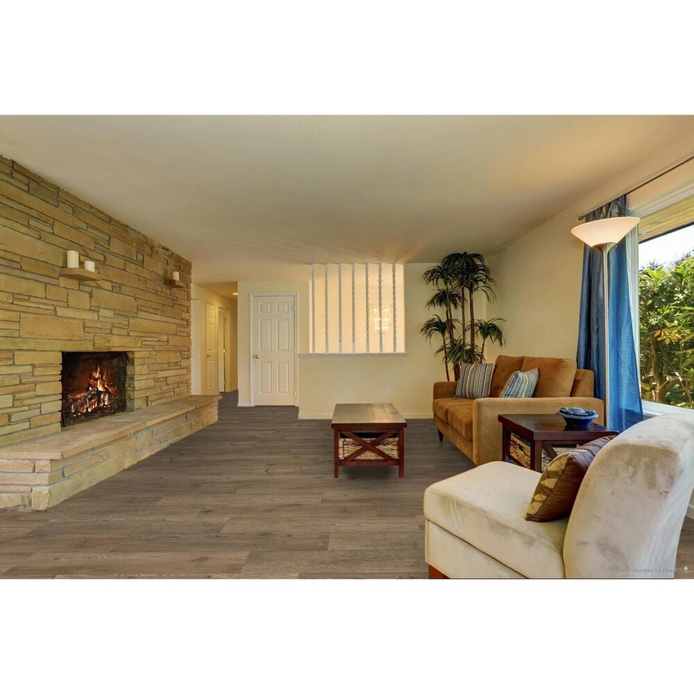 Fuzion SmartDrop Elite 7 Rook 7&quot; x 48&quot; Luxury Vinyl Plank, , large