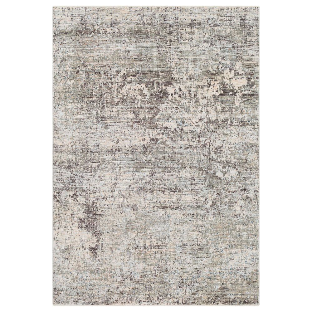 Surya Presidential Ice Blue, Gray, Dusty Sage, Wheat, Charcoal, Ivory, Blue, Light Olive, Saffron and Orange 11"6" x 15"6" Area Rug, , large