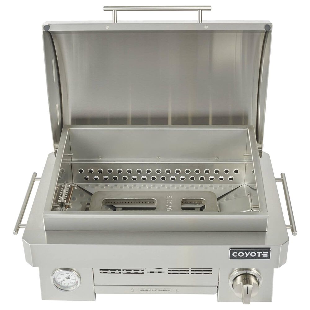 Coyote Outdoor CCVRPG-CT Portable Liquid Propane Gas Grill in Stainless Steel, , large