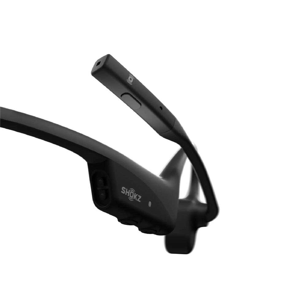 Shokz OpenComm2 Bone Conduction Stereo Bluetooth Headset in Black, , large