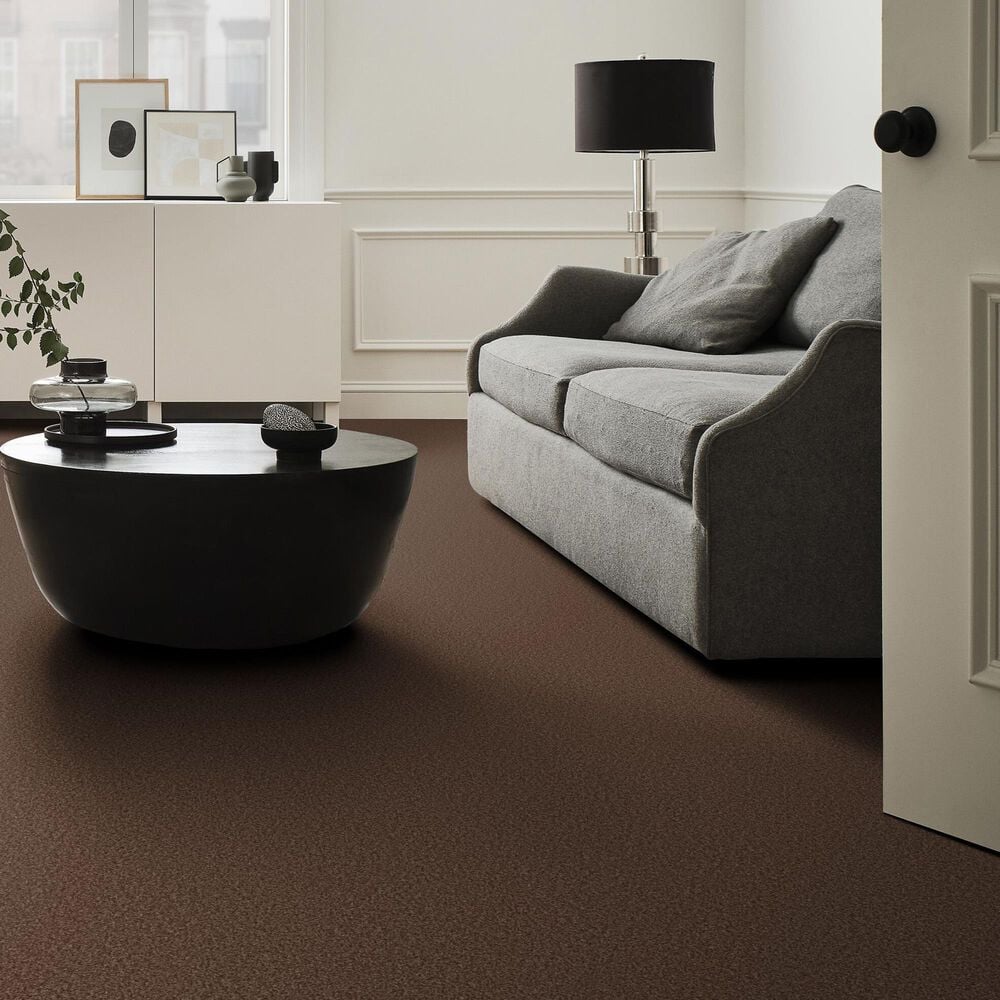 Shaw Tonal Comfort Blue Carpet in Chili, , large