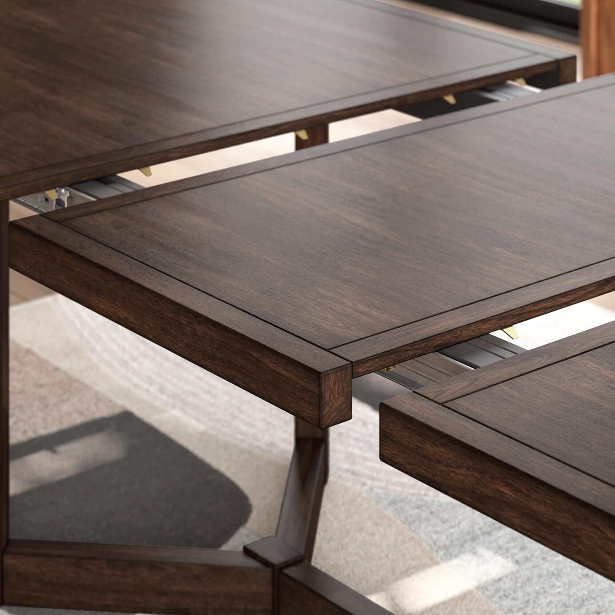 Ashley Dilenno Rectangular Dining Table in Rich Warm Brown - Table