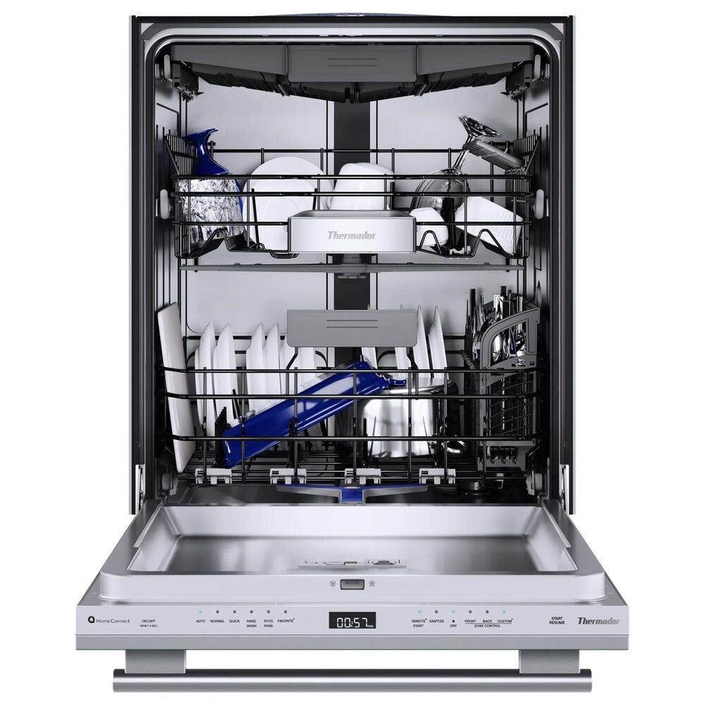 Thermador Sapphire 24&quot; Built-In Dishwasher with 44 dbA in Stainless Steel, , large