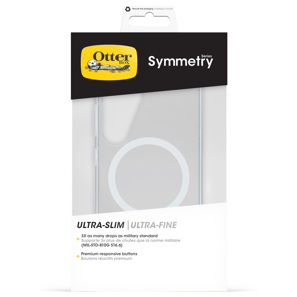 OtterBox Symmetry Clear Magnetic Case for Samsung Galaxy S25 Plus in Clear, , large