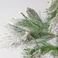 The Gerson Company 9" Pre-Lit Artificial Garland with White LED Lights in Green, , large