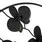 Maple and Jade Leaves Sculpture in Black, , large