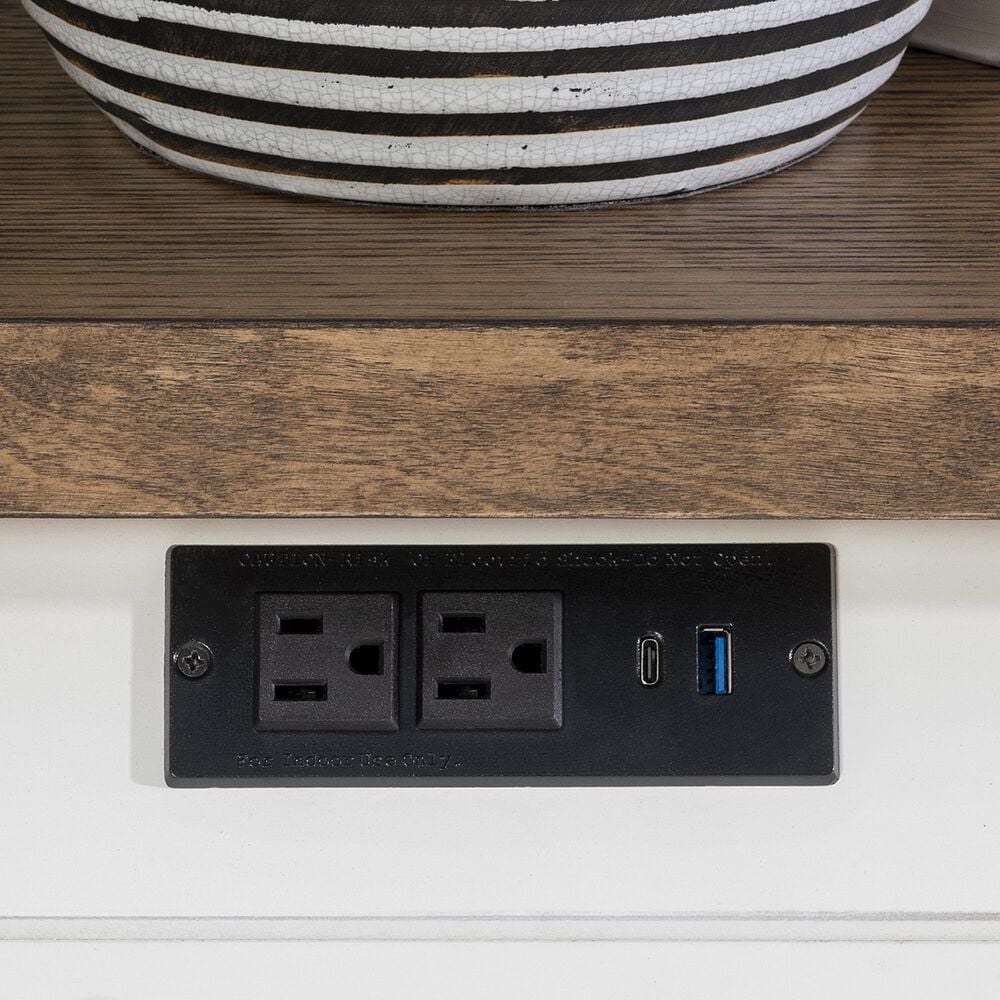 Legacy Classic Dutton 5-Piece Twin Storage Bedroom Set in Natural White, Toasted Coconut and Aged Black, , large